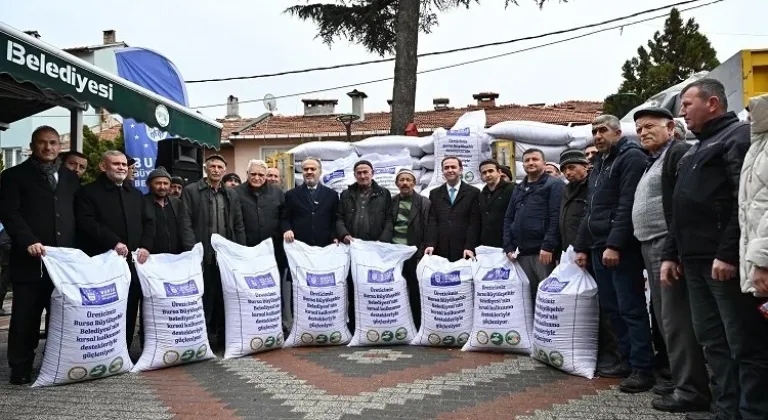 Bursa Büyükşehir Belediyesi, Besicilere Yem Desteği Sağlıyor